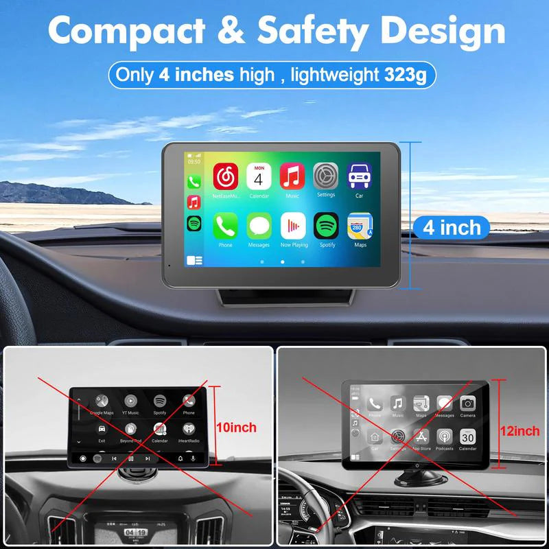 Upgraded Wireless CarPlay Screen